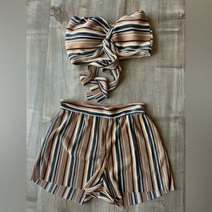 Two piece retro set